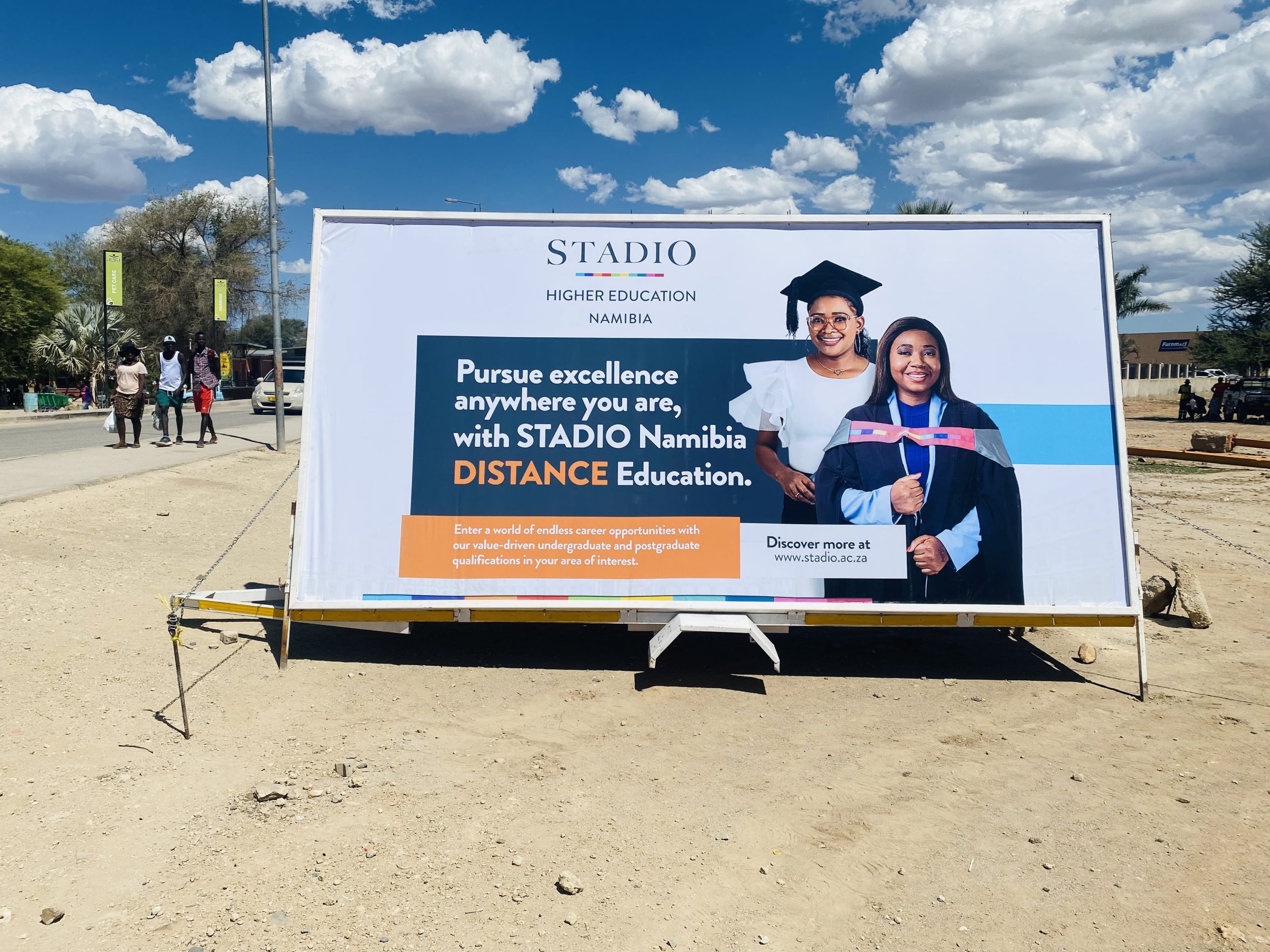 STADIO NAMIBIA – Maximizing National Reach through Strategic Distance Education Campaign with HEKAMI OUTDOOR